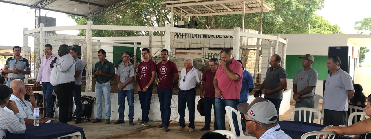 Voluntários diretos e parceiros do 17º Leilão de Jauru-MT