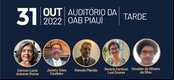 Palestrantes do I Seminário Constitucional sobre a efetividade do princípio da solidariedade no turno da tarde
