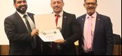 Diego Mantovalei, vice-presidente da AGEPPEN-BRASIL, Marcos Paulo, presidente da Agepen-PI, e presidente da AGEPPEN-Brasil, Jacinto Teles