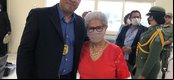 Governadora Regina Sousa, ao lado do Diretor da Academia de Polícia Penal do Estado do Piauí (Acadepen/PI), Itamar Burlamaqui