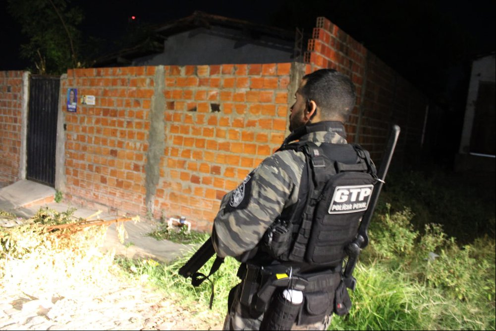 Operação fiscaliza uso de tornozeleiras eletrônicas em Teresina (Foto: Divulgação) Operação fiscaliza uso de tornozeleiras eletrônicas em Teresina (Foto: Divulgação)