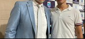 Jacinto Teles e seu sobrinho, também estudante de direito da Faculdade R. Sá, Manoel Coutinho.