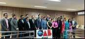 Registro da reunião entre o Dr. Marcello Terto e membros das diretorias das subseções de Esperantina e Campo Maior.