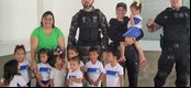Policias Penais da FTIP participam de campanha educativa nas escolas do Rio Grande do Norte