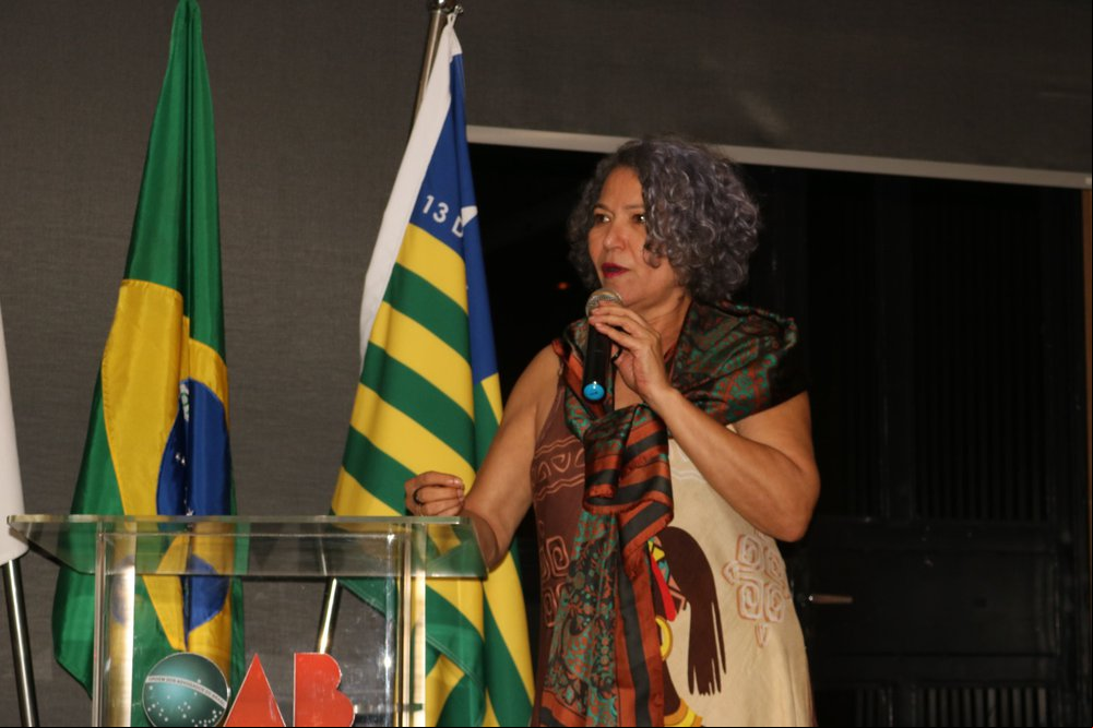 Dra. Madalena Nunes que representou a Frente de Mulheres contra o Feminicídio (Foto: Comissão de Estudos Constitucionais / OAB-Piauí) Dra. Madalena Nunes que representou a Frente de Mulheres contra o Feminicídio (Foto: Comissão de Estudos Constitucionais / OAB-Piauí)