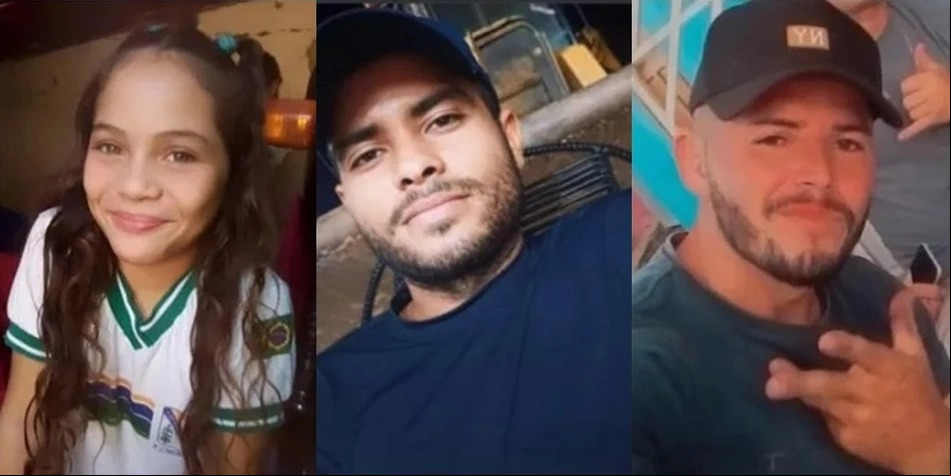 Emilly Vitória de Sousa Silva, Felipe José da Silva e Cremilson de Sousa Castro